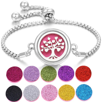 Bracelet Stainless Steel Perfume Locket